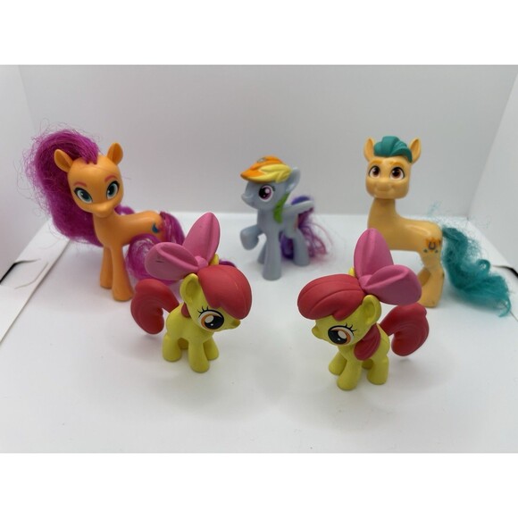 My Little Pony Lot Of 5 Figures Hasbro - Picture 1 of 6
